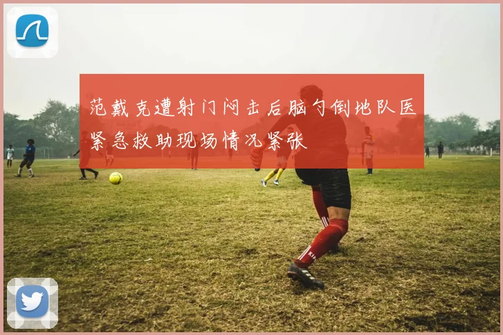 范戴克遭射门闷击后脑勺倒地队医紧急救助现场情况紧张